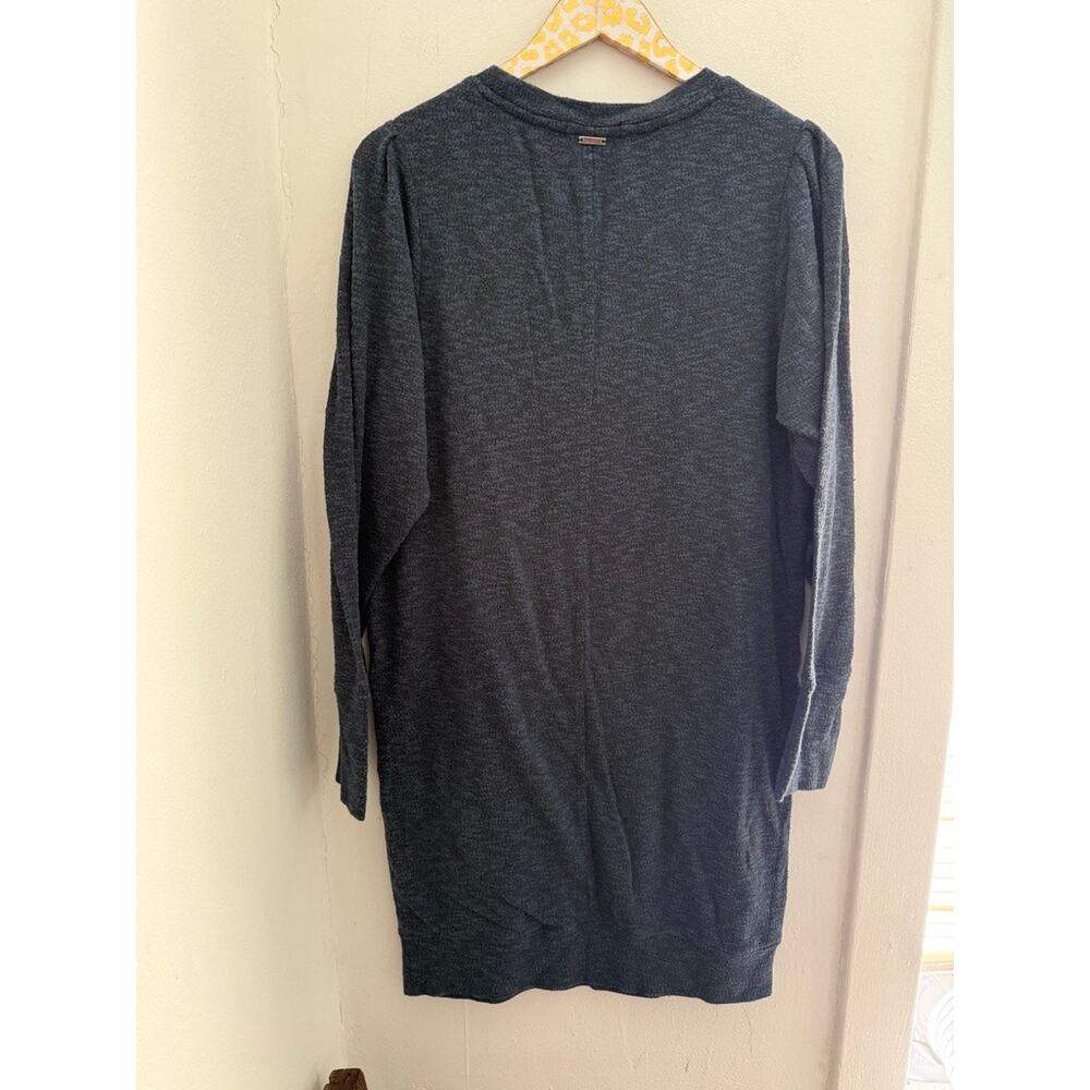 Prana Women's Blue Sweater Dress | Size Large - Picture 4 of 4